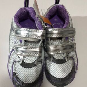 Champion Toddler Girls Sneakers Silver and Purple